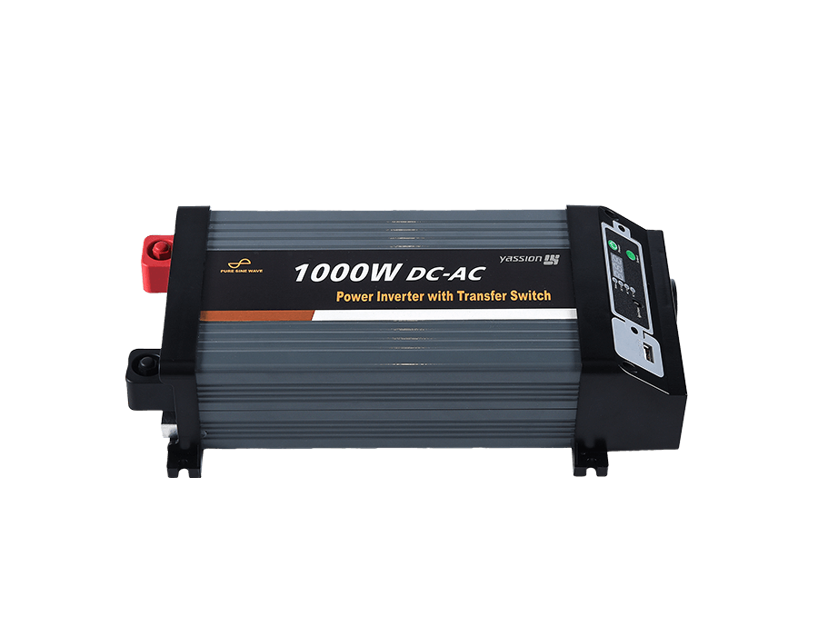 1000W Pure inverter med överföring (borttagbar display)